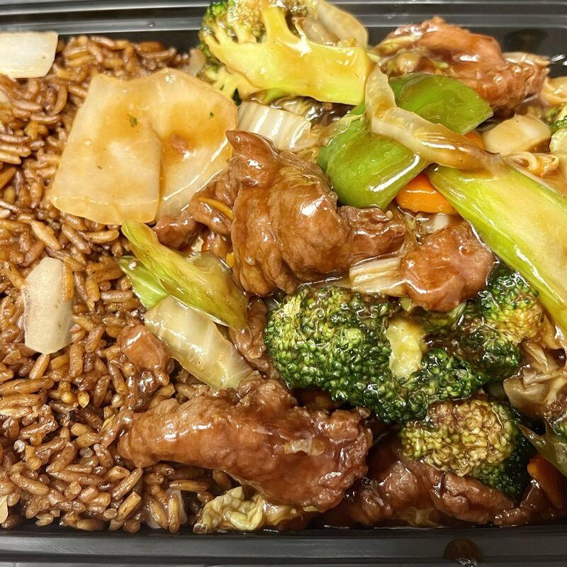 Beef w. Mixed Veg
