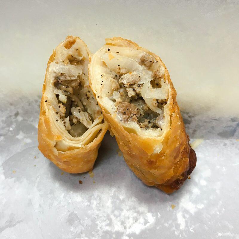 Cheese Steak Egg Roll