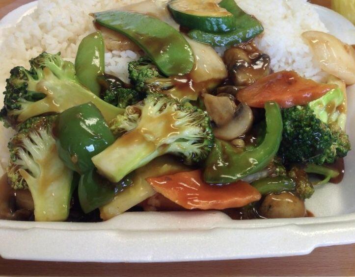 Mixed Veg w.  Brown Sauce.